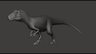 Allosaurus Model  Prior Extinction Revamp [upl. by Goldenberg]