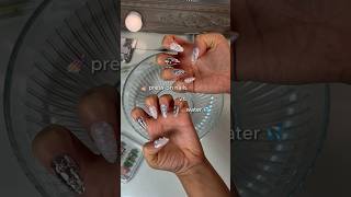 How strong can Presson Nails be👀 Our nails🤞Nailevatedcom 🖤beautytips lifehack pressonnails [upl. by Einnos189]