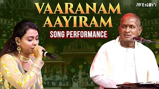 Vaaranam Aayiram Song Performance  Isaignani Ilaiyaraaja Concert  Ananya Bhat  Mercuri Foundation [upl. by Aramahs]