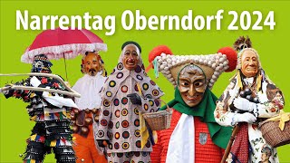 Narrentag Viererbund Oberndorf  Fasnet 2024 [upl. by Giffer]