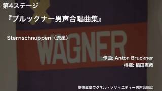 Sternschnuppen（流星） –『ブルックナー男声合唱曲集』（第113回定期演奏会） [upl. by Averil]