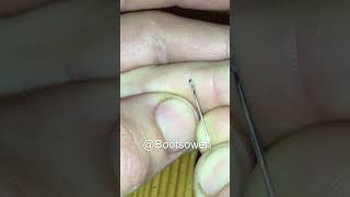 Huge splinter in my finger easily removed with pin and tweezers NO PAIN [upl. by Torr]