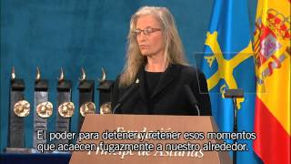 Discurso de Annie Leibovitz  Speech by Annie Leibovitz [upl. by Mingche]