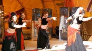 SpanishArabian bellydance to quotBaila Mariaquot Kabaal am Kanaal 2013 [upl. by Norbert495]