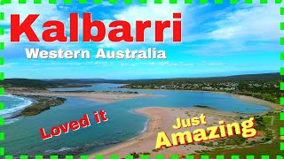 Kalbarri Western Australia WA our caravan amp camping adventures caravanning around Australia [upl. by Anelak297]