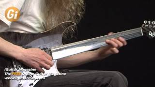 Guthrie Govan Solo Performance On the Vigier Excalibur Surfreter Guitar  iGuitar Magazine [upl. by Christan915]