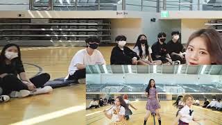 ARTBEAT MEMBERS WOONGYEOM TAEHWAN ETC REACTION TO ARTBEAT DANCE COVER STAYC STEREOTYPES [upl. by Paxon]