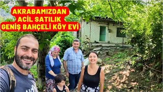 AKRABAMIZDAN ACİL SATILIK GENİŞ BAHÇELİ KÖY EVİ  İNSAN BU EVDE YAŞLANMAZ [upl. by Hamer]