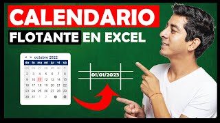 📆Insertar CALENDARIO FLOTANTE para seleccionar fechas en Excel [upl. by Romalda]