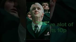 How much like Draco Malfoy are you I got 90 dracomalfoy slytherin dracotok fypシ゚viral hogwarts [upl. by Arama]