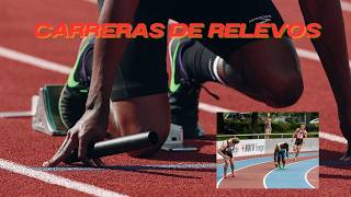 ATLETISMO 🎽➖🏃🏿‍♂️🏃🏿‍♂️🏃🏿‍♂️🏃🏿‍♂️💨⏱️ Todo sobre las carreras de RELEVOS Cómo pasar el testigo [upl. by Atiekram171]