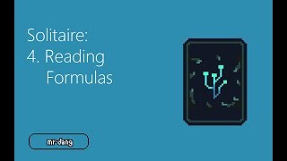 Solitaire  4  Reading Formulas PowerApps [upl. by Pebrook]