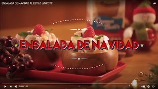 Ensalada de Navidad Estilo Lyncott® [upl. by Keryt]