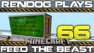 S1E66 Lets Play Minecraft FTB  Industrial Information Panel [upl. by Doreen]