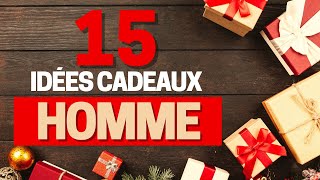 15 Idées Cadeaux pour Homme Noël 2024 [upl. by Ennahgem]