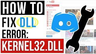 How to Fix Kernel32dll missing errorDISCORD  KERNEL32dll Entry Point Error FIX Windows 7 2020 [upl. by Adnama]