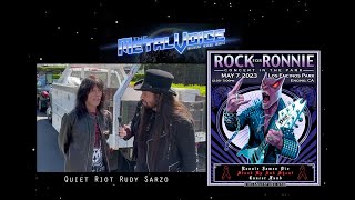 Rudy Sarzo InterviewRock For Ronnie James Dio In the Park 2023 Quiet Riot UpdateOzzy Randy Rhoads [upl. by Cinom135]