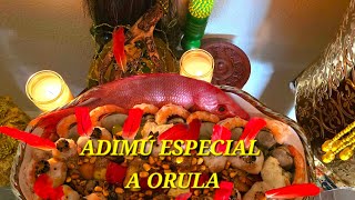 Adimu a Orunmila Especial Ebo con Ifa [upl. by Analahs]