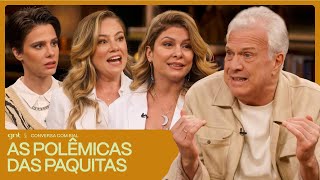 As Paquitas abrem o jogo sobre as polêmicas do programa  Conversa Com Bial  GNT [upl. by Aneerehs]