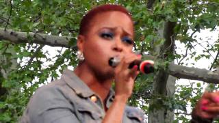 Chrisette Michele Blame It On Me Central Park Summerstage NYC 82110 [upl. by Jarek]