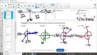 PC Activity 14 Pt 1  Sketching amp Stating Angle Measure [upl. by Aloke]