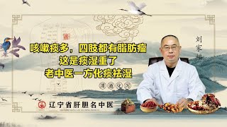 咳嗽痰多，四肢都有脂肪瘤，这是痰湿重了，老中医一方化痰祛湿 [upl. by Eiramllij347]