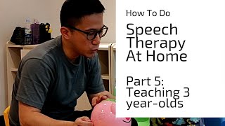 Speech Therapy for 3 YearOlds at Home part 5  wwwagentsofspeechcomchecklist [upl. by Gordan441]