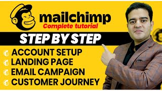 Mailchimp Complete Tutorial  Mailchimp Email Marketing Step By Step Tutorial For Beginners [upl. by Savil]