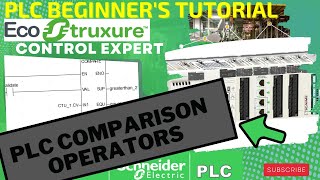 Lecture 25 UNITY PRO plc programming  Comparison Instructions  industrial automation and control [upl. by Sileas]