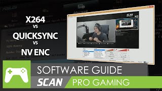 60FPS Livestream Encoding in OBS x264 vs Intel QuickSync vs Nvidia NVENC [upl. by Egor]