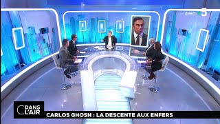 Carlos Ghosn  la descente aux enfers cdanslair 21122018 [upl. by Nered411]