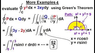 Calculus 3 Greens Theorem 21 of 21 More Examples 4 [upl. by Peggie]