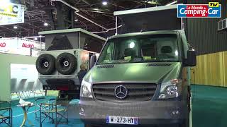 Impressionnant campingcar daventure Globe Traveller Globe 360 4x4 Mercedes Sprinter [upl. by Naltiac]