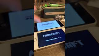 iPhone 5c vs 5s Minecraft speed test [upl. by Uase672]