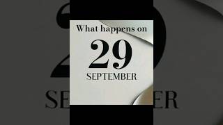 September 29  Events and holidays [upl. by Nuj]