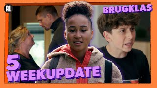 RYAN en PUCK GAAN VECHTEN 👊😡  WEEKUPDATE 5  BRUGKLAS S12 [upl. by Bethina]