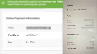 How to Pay SPSC Challan Online  How to Pay SPSC Fees Online [upl. by Sonahpets823]