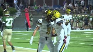 High School Football Highlights Oxfords Nick Richardson snags a tight pass for the touchdown [upl. by Nydroj574]