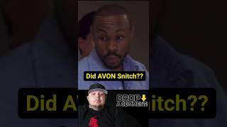 HBO The Wire Did Avon Barksdale snitch The Wire Avon [upl. by Neala]