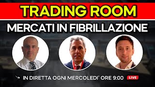 MERCATI IN FIBRILLAZIONE  Trading Room 30 Ottobre 2024 [upl. by Liederman977]