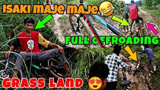 Grass Land 😍  Fully Offroading 🤯 Isaki majhe majhe 🤣  B vlog comedy [upl. by Khosrow]