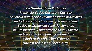 El Decreto del día 25 de Abril del 2024  Afirmaciones poderosas del Yo Soy para transformar vidas [upl. by Meean]