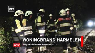 Woerden TV  Woningbrand Harmelen [upl. by Bate]