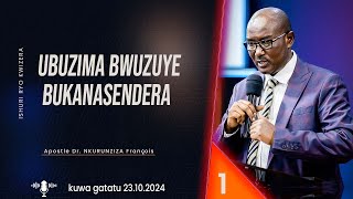 UBUZIMA BWUZUYE BUKANASENDERA 01 Apostle Dr NKURUNZIZA François [upl. by Aleris612]