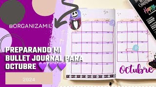 Preparando mi Bullet Journal  Octubre 2024 [upl. by Craddock]