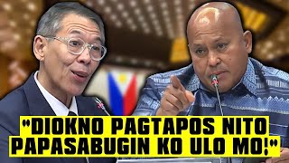 Diokno at Bato NAGKAINITAN sa Senado [upl. by Ahsel]