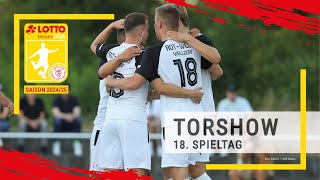 Torshow 18 Spieltag LOTTO Hessenliga 202425 [upl. by Ennairol]