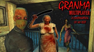 Granma Horror Multiplayer A Continuation Of No Rest Full Gameplay [upl. by Aniweta]