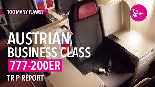 Austrian Airlines 777 Business Class Trip Report [upl. by Genni]