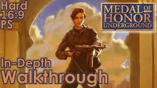 Medal of Honor Underground InDepth PS1 Walkthrough [upl. by Harrus]